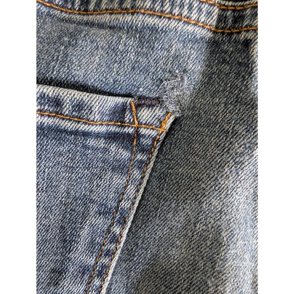 Flint & Tinder Jeans Men 34 (33x32)* Slim Tapered Medium Wash Stretch Denim - Picture 11 of 16